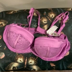 Gorgeous purple Strappy Anne summers bra NWT